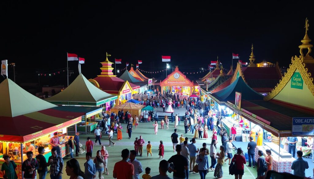 Festival budaya nasional yang menampilkan keragaman budaya daerah Indonesia